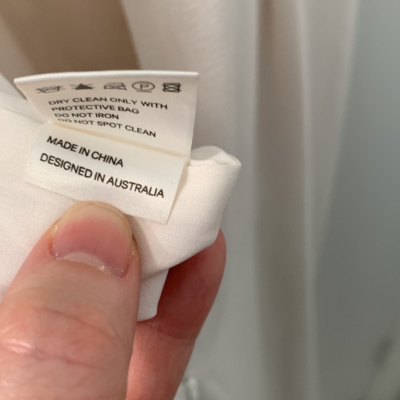 Zimmermann White Crepe Braid Bridal Jumpsuit - Picture 15 of 15